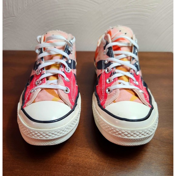 Converse Chuck 70 Floral Print Sz 8 Seldom Worn Clean 568376C Shoes Sneakers - Picture 6 of 11